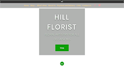 Desktop Screenshot of hillflorist.com